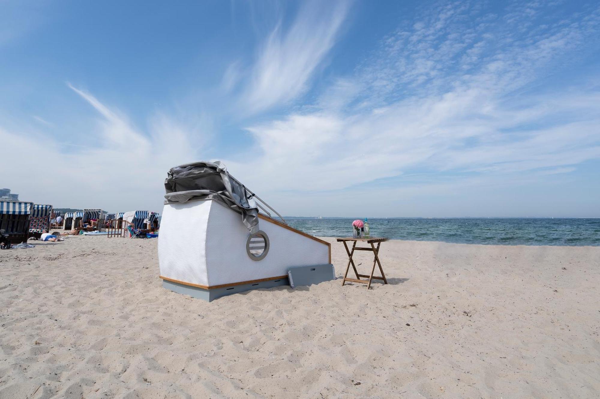 Schlafstrandkorb Nr 7 * Timmendorfer Strand